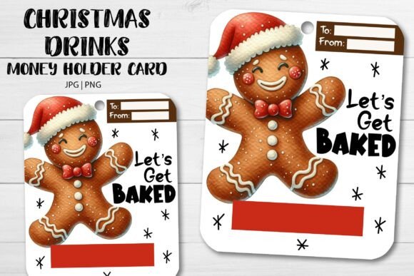 10 Christmas Drinks Money Holder Cards - Image 4