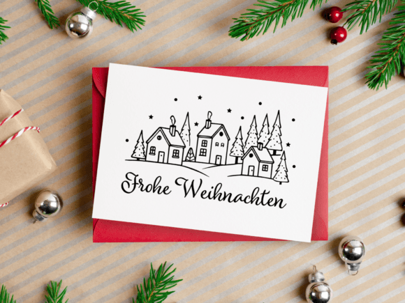 10 Weihnachten Sprüche Plotterdatei SVG - Image 2