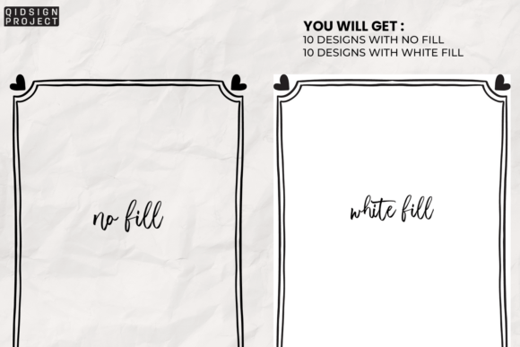 10 Whimsical Wedding Border, Page Border - Image 2