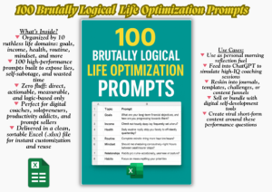 100 Brutally Logical Life Optimization P