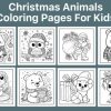 100 Christmas Coloring Pages for Kids