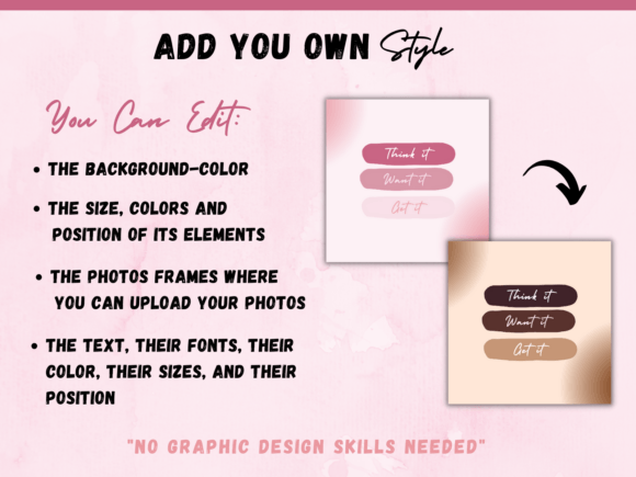 100 Pink Instagram Post Templates - Image 4