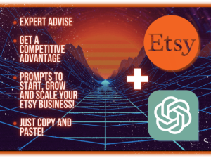 Alternative view of 130 ChatGPT Prompts for Etsy Success