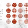 16 Seamless Tartan Procreate Brush