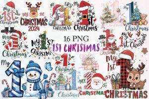 1st Christmas Sublimation Bundle