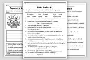 Alternative view of 1st Grade Reading Comprehension Passages