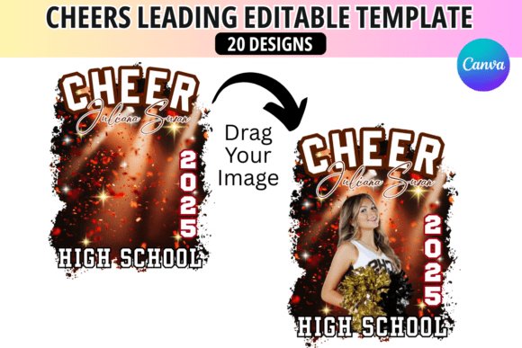 20 Cheerleading Canva Editable Template - Image 5