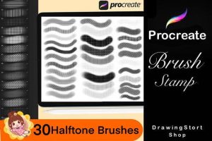 Alternative view of 200 Procreate Comic Storyboard Builder