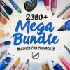 2000+ Procreate Brushes