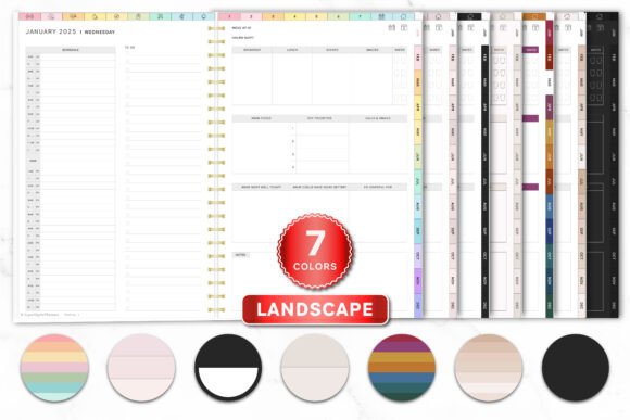 Alternative view of 2025 Bundle Digital Planner, Goodnotes