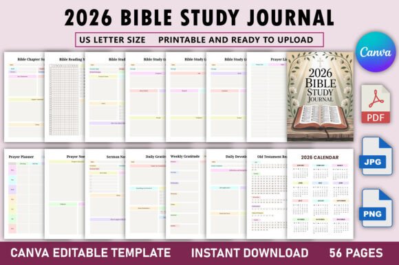 2026 Bible Study Journal
