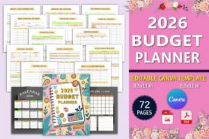 🧾 2026 Budget Planner KDP Interior