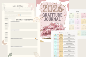 Alternative view of 2026 Gratitude Journal