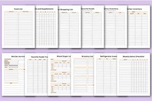 Alternative view of 🥗 2026 Meal Planner Canva