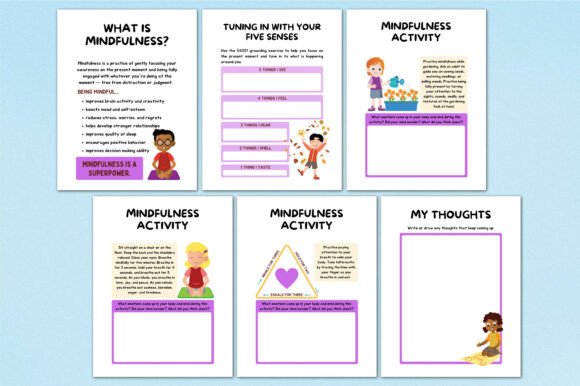 2026 Mindfulness Journal for Kids KDP - Image 4