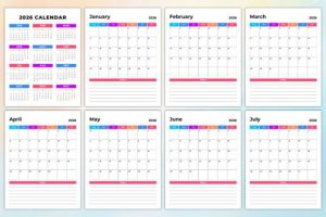 Alternative view of 📘 2026 Teacher Planner Canva Kdp