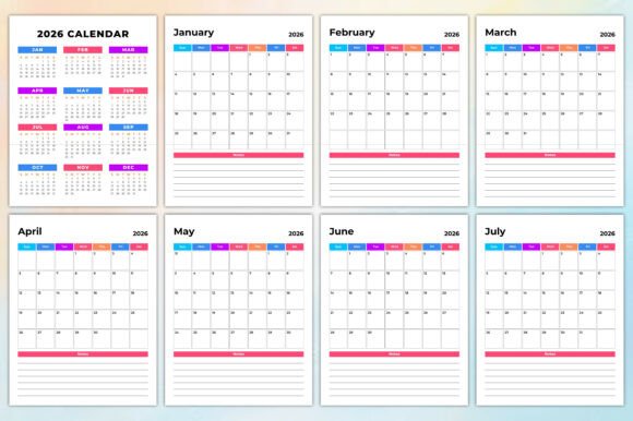 Alternative view of 📘 2026 Teacher Planner Canva Kdp