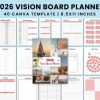 2026 Vision Board Planner for Canva