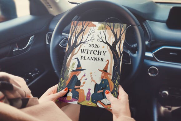 🧙♀️ 2026 Witchy Planner Canva Template - Image 2
