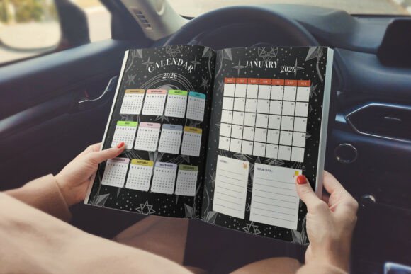 🧙♀️ 2026 Witchy Planner Canva Template - Image 3