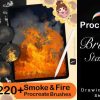 220+ Procreate Smoke & Fire Brushes