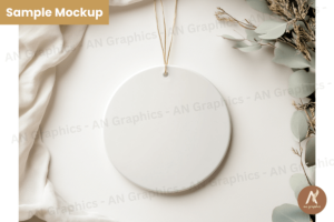 Alternative view of 23 Christmas Ornament Mockup Bundle