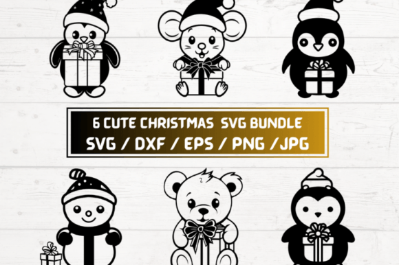 300+ CHRISTMAS SVG Bundle - Image 7