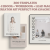 300 Page Ebook Template Canva | Workbook