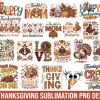 39 Thanksgiving Sublimation PNG Design