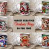 3D Christmas Coffee Mug Bundle,3D Snowma
