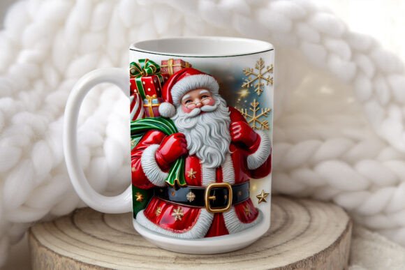 3D Christmas Coffee Mug Bundle,3D Snowma - Image 9