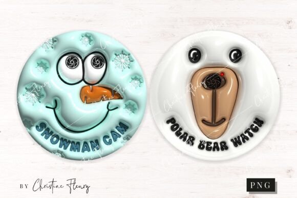 3D Christmas Ornament Sublimation Bundle - Image 5