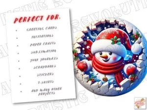 Alternative view of 3D Christmas Ornaments Christmas Clipart