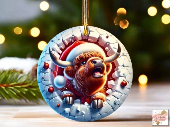 3D Christmas Ornaments Christmas Clipart - Image 3