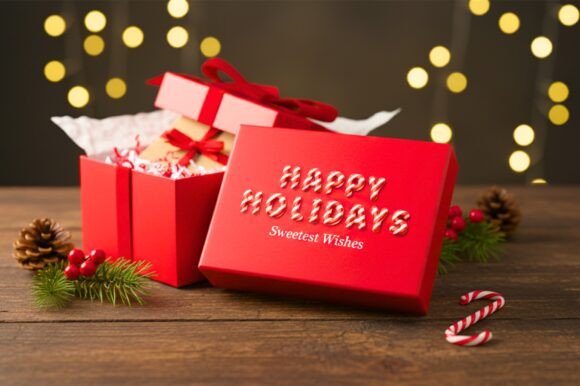 3d Christmas Candy Cane Font - Image 4