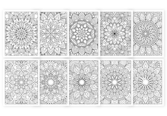 40 Mandala Coloring Pages for Adult - Image 3