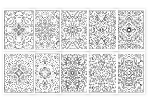 40 Mandala Coloring Pages for Adult - Image 4