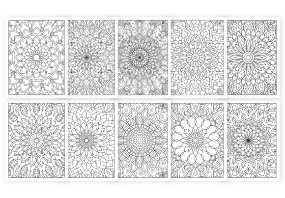 40 Mandala Coloring Pages for Adult - Image 7
