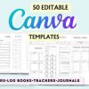 50 Editable Canva Templates KDP Interior