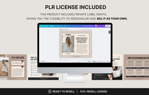 50 Facebook Posts Canva Templates - Image 4