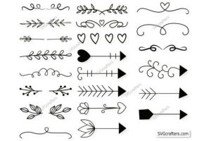 Alternative view of 55+ Decorative Elements Svg