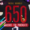 650 Procreate Brushes Mega Bundle