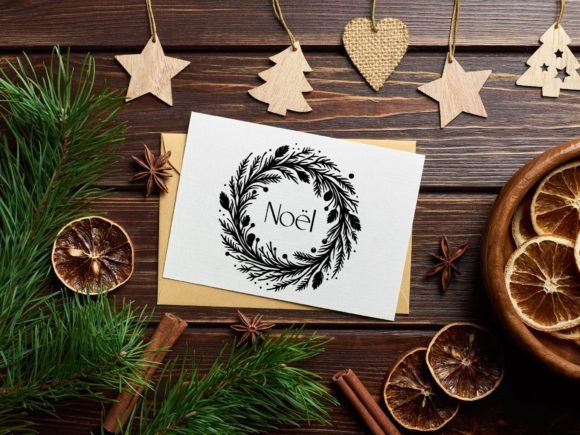 8 Christmas Wreath Svg, Xmas Wreath Png - Image 5