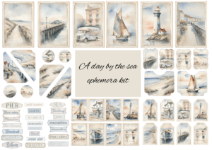 A Day by the Sea Ephemera Kit