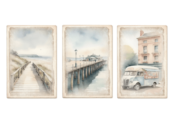 A Day by the Sea Ephemera Kit - Image 2