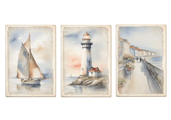 A Day by the Sea Ephemera Kit - Image 3