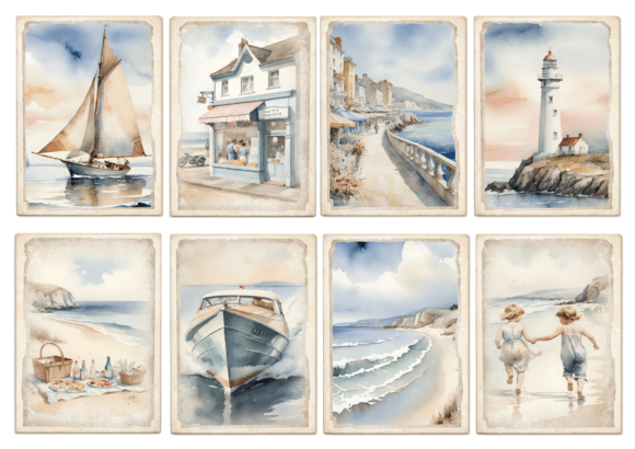 A Day by the Sea Ephemera Kit - Image 4