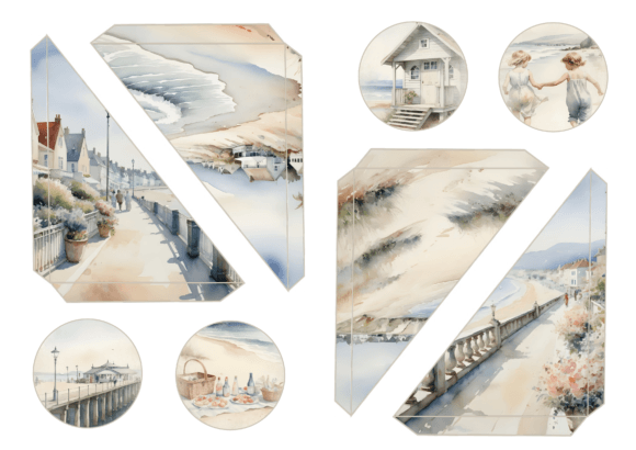 A Day by the Sea Ephemera Kit - Image 7