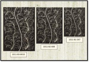 Alternative view of A Feather Medley-Quilt Block B3