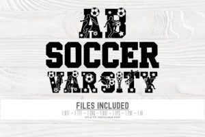 Alternative view of Ab Soccer Varsity Font